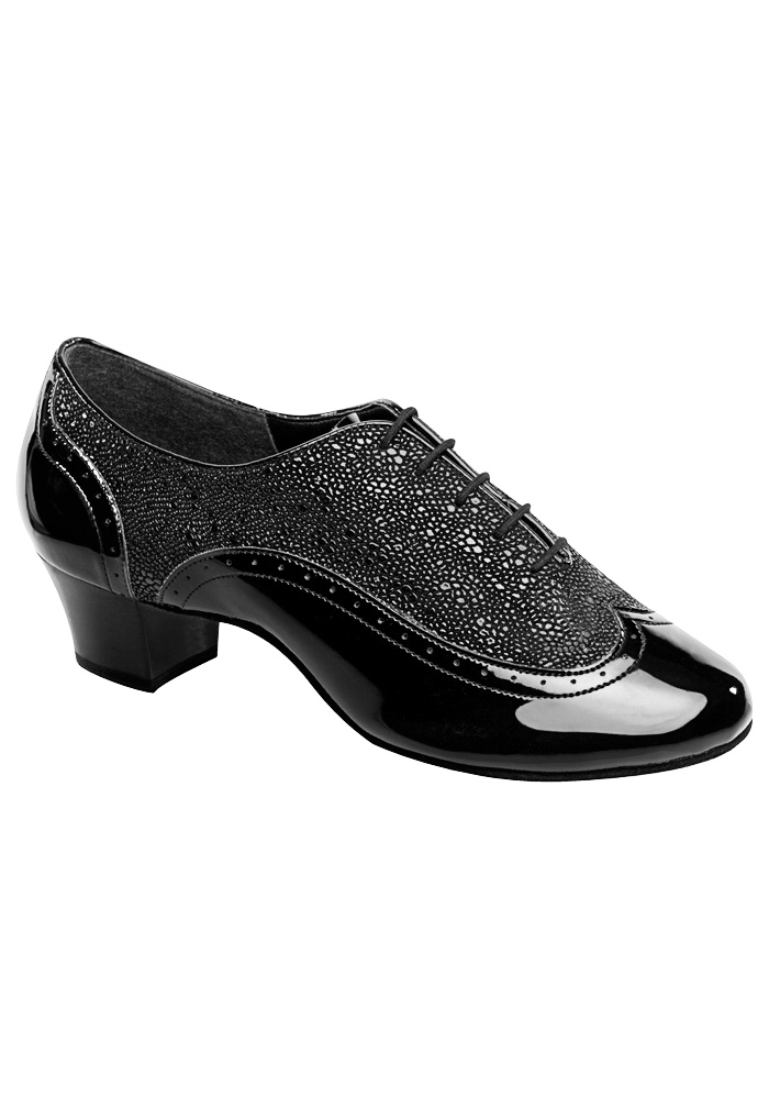 Supadance 6408-Black Patent/Black Stingray