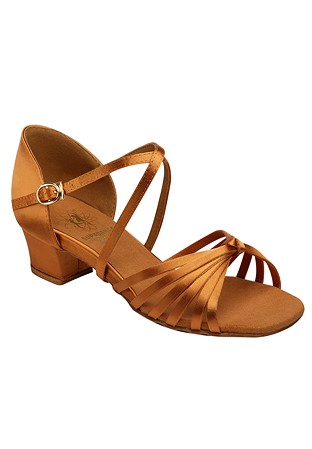 Supadance 7666-Dark Tan Satin