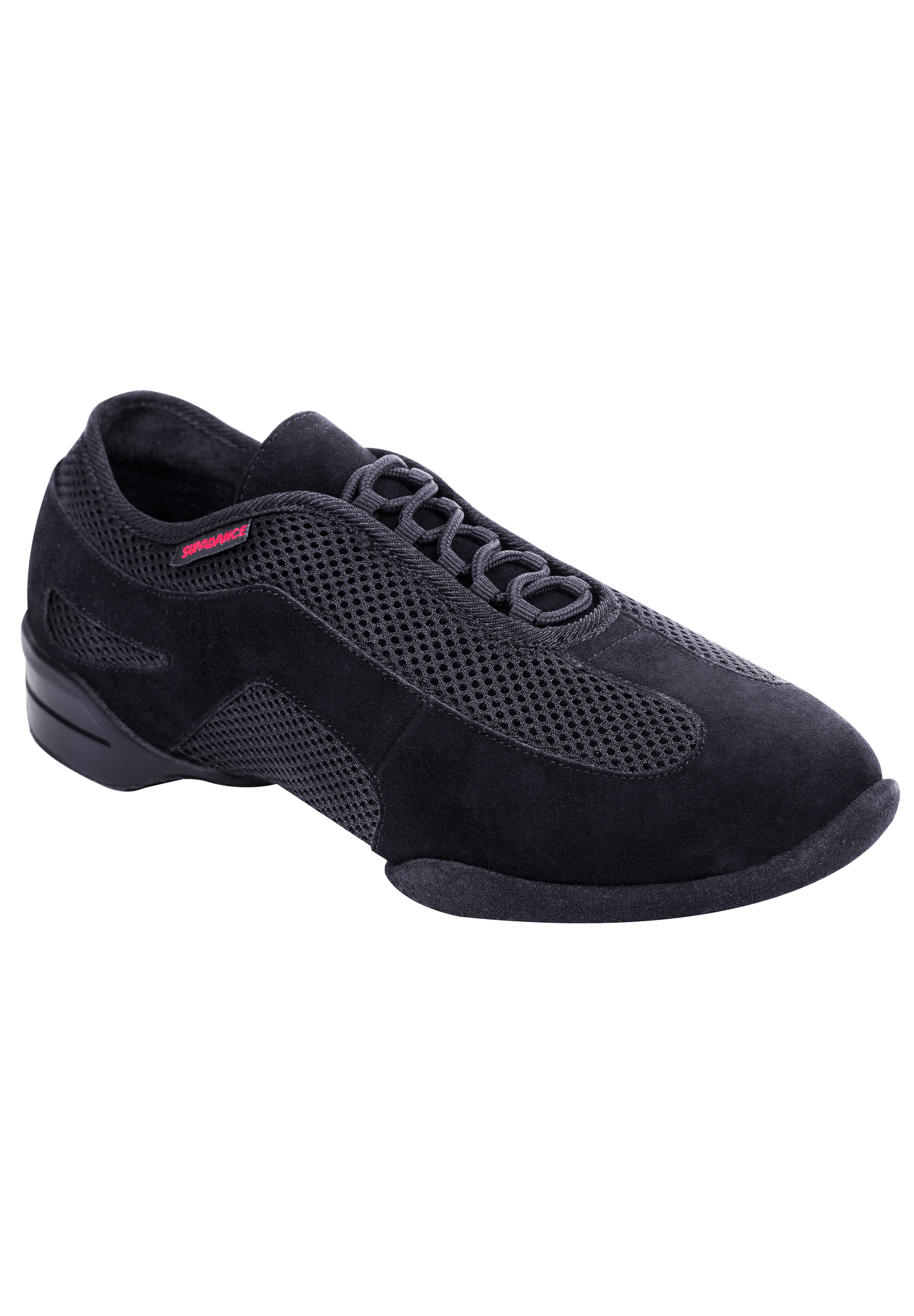 Supadance 8010-Black Suede & Mesh