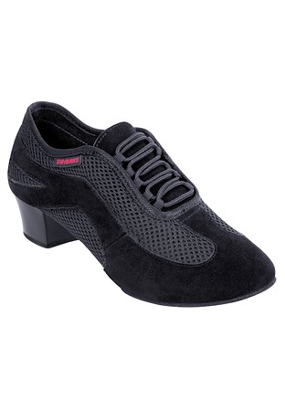 Supadance 8825-Black Nubuck & Mesh