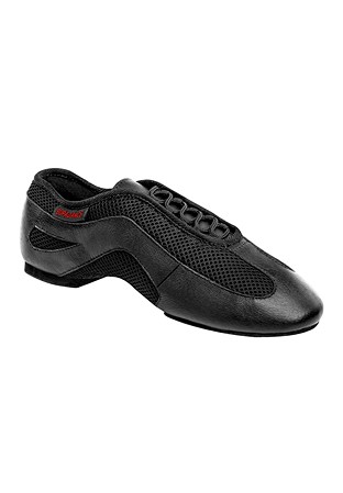 Supadance 8889-Black Leather/Mesh