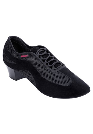 Supadance 8899-Black Nubuck & Mesh
