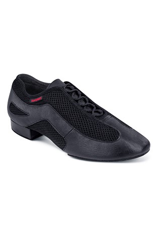 Supadance 9010-Black Leather/Mesh