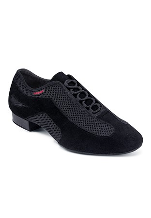 Supadance 9010-Black Suede & Mesh