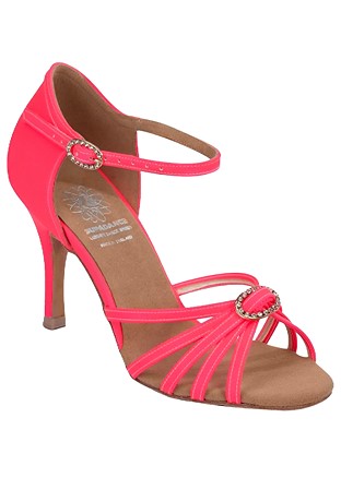Supadance Ladies Latin Shoes 1517-Neon Pink