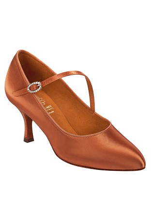 Supadance 1004-Dark Tan Satin