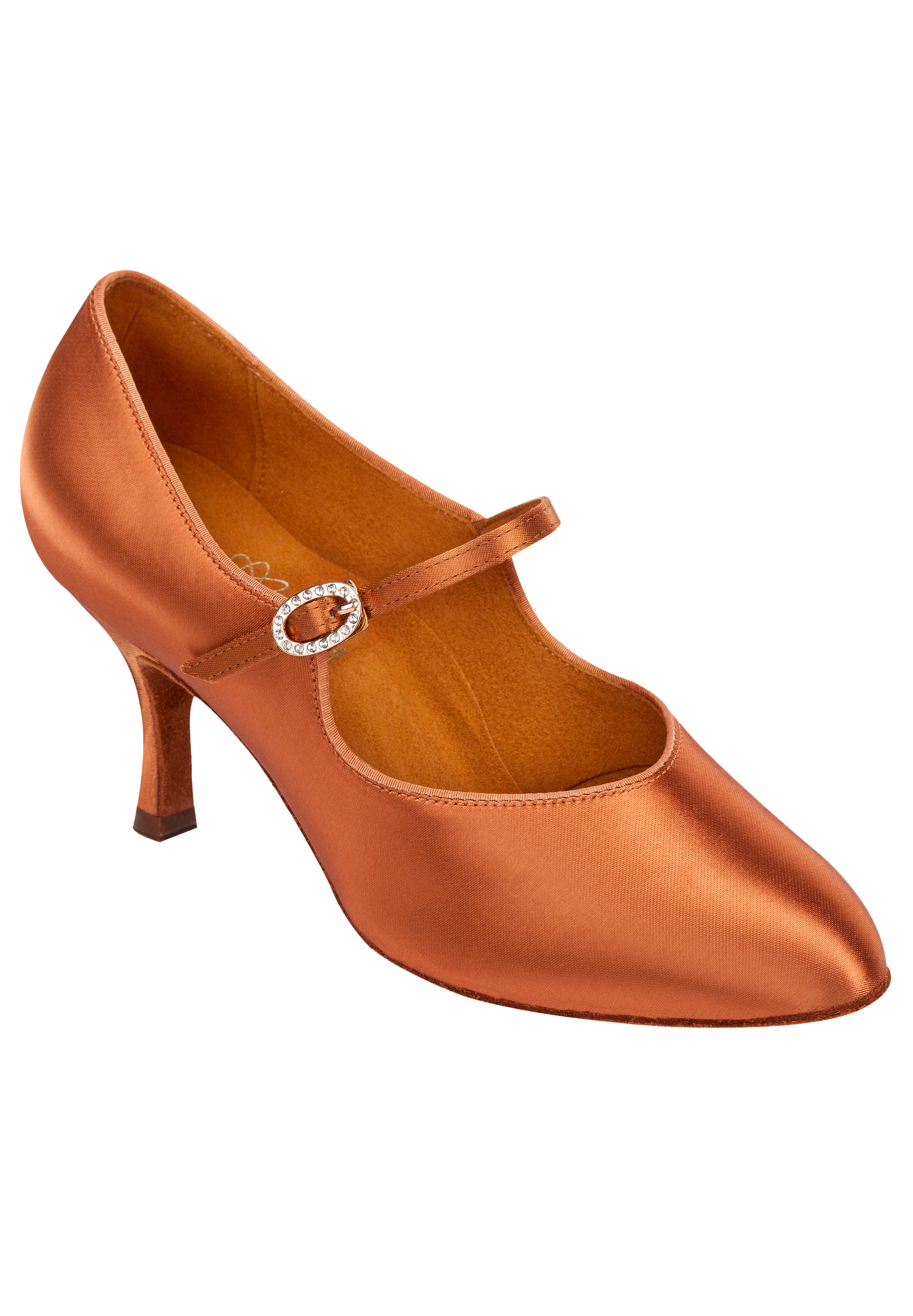 Supadance 1012-Dark Tan Satin