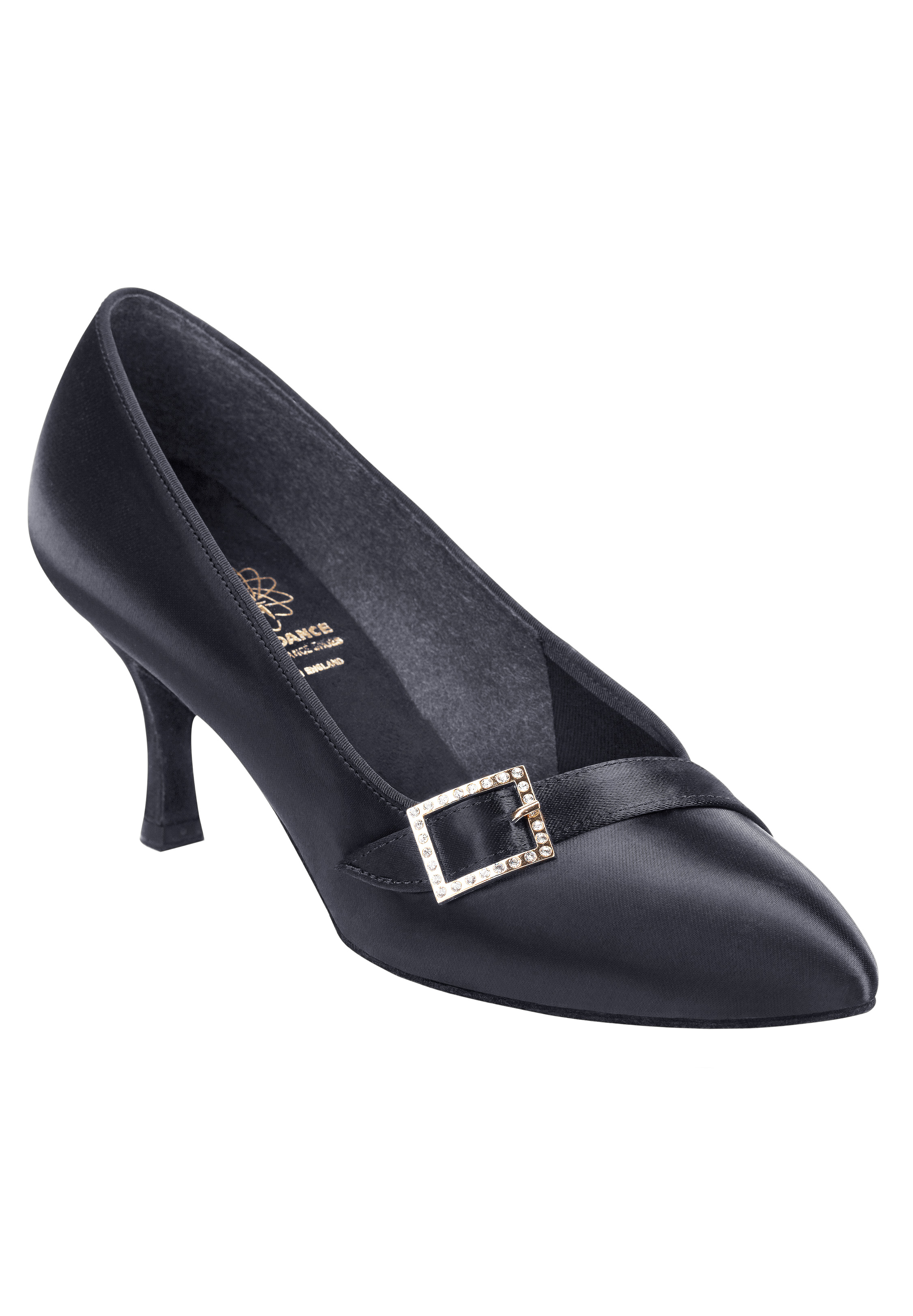 Supadance 1023-Black Satin