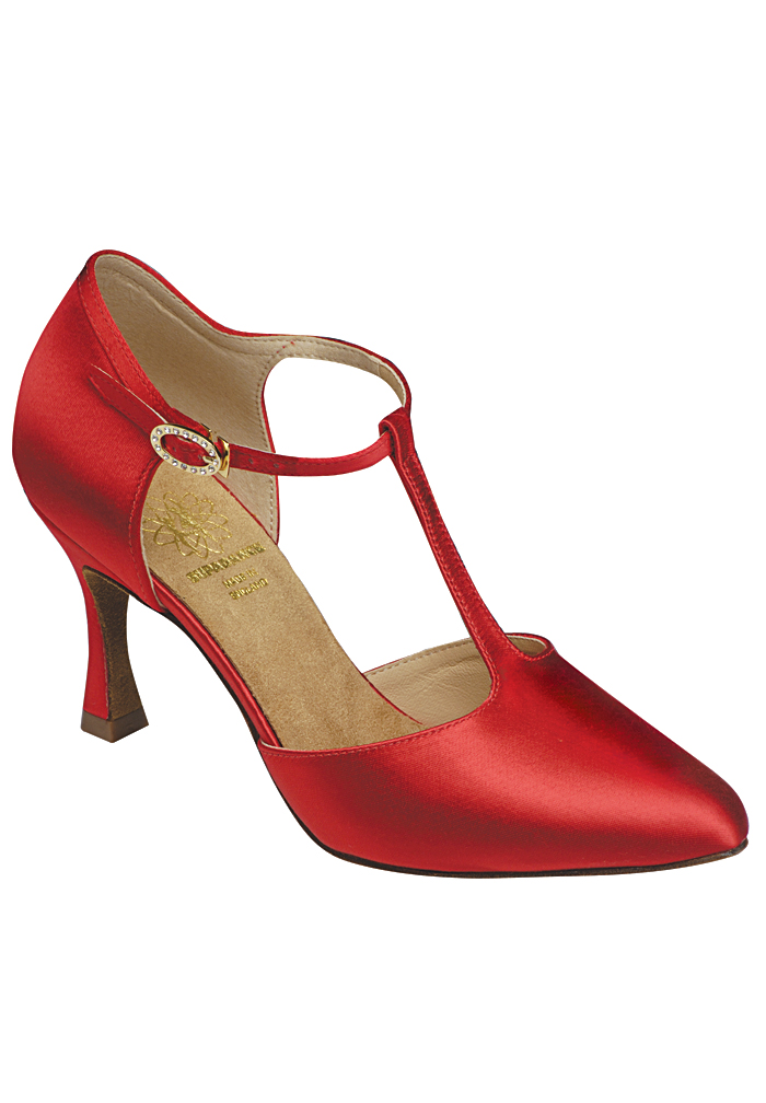 Supadance 1039-Red Satin
