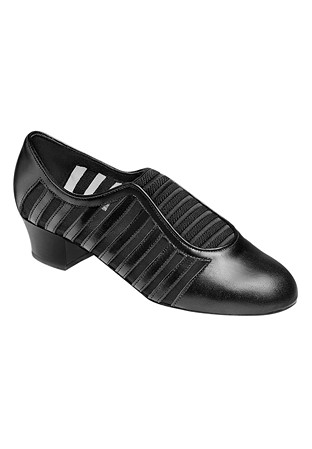 Supadance 1047-Black Leather & Mesh
