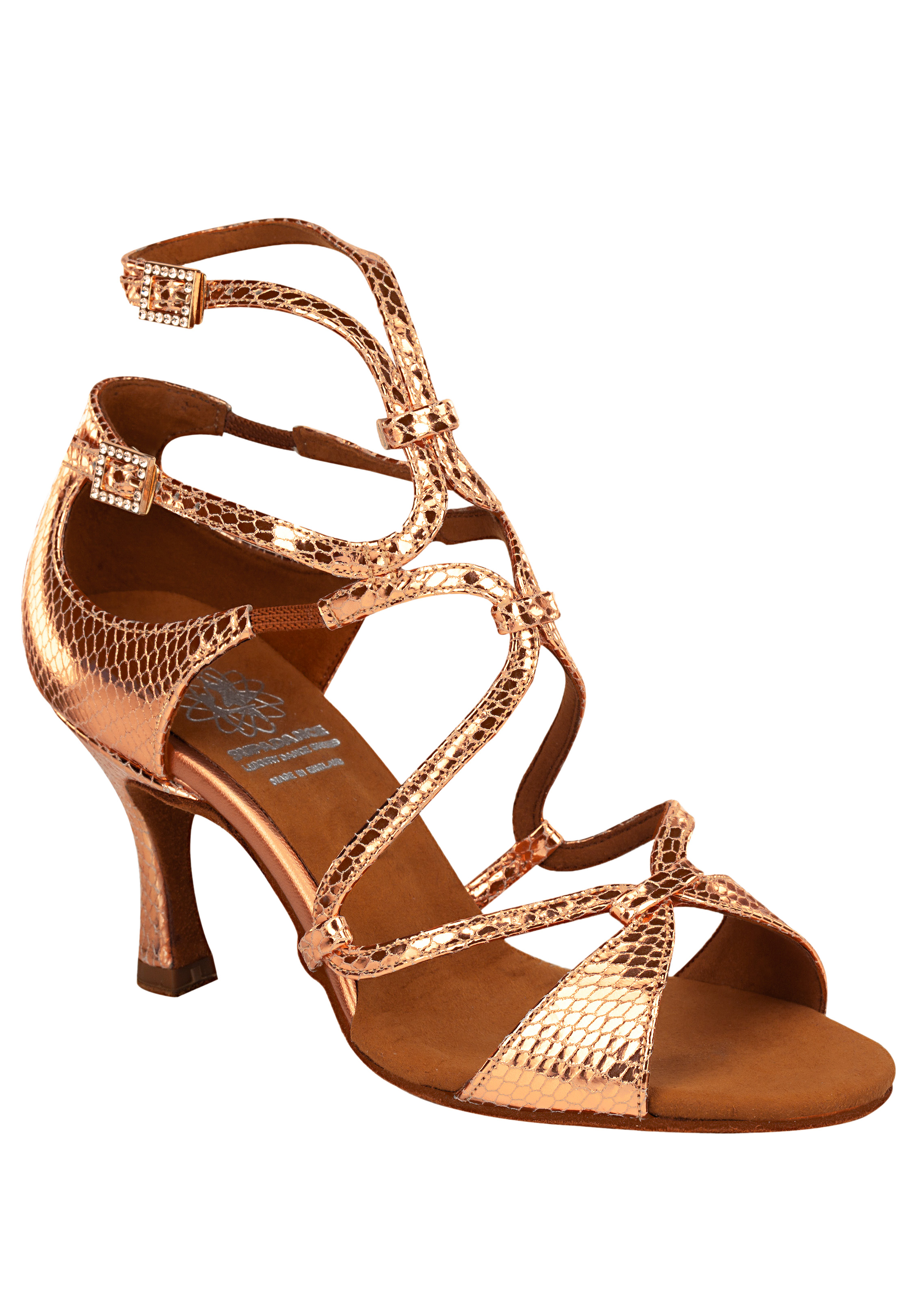 Supadance 1062-Bronze Embossed Leather