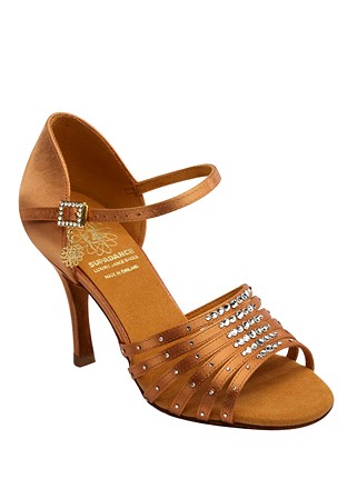 Supadance 1071-Dark Tan Satin