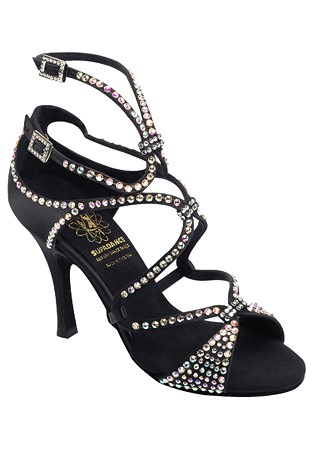 Supadance 1082-Black Satin Rainbow