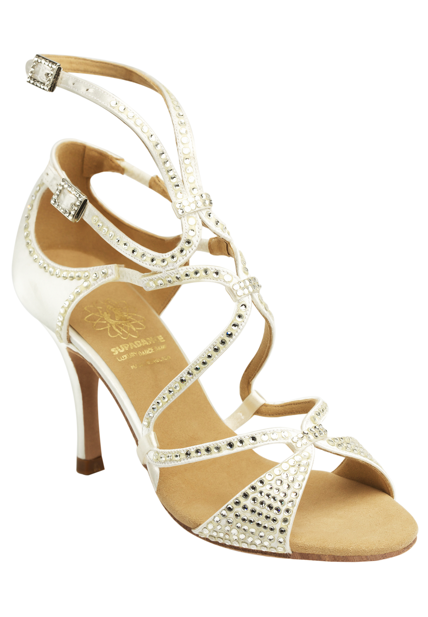 Supadance 1082-White Satin