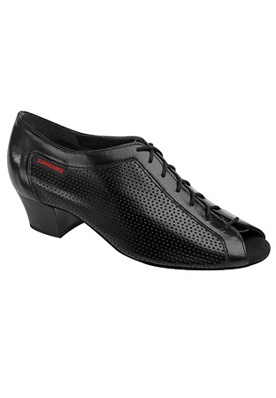 Supadance 1224-Black Leather Perf