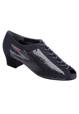 Supadance 1224-Black Nubuck/Hologram