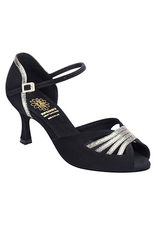 Supadance 1536-Black Nubuck/Rainbow Iris