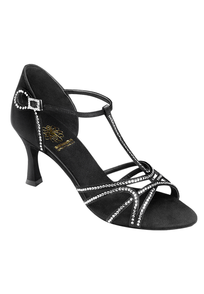 Supadance 1540-Black Satin