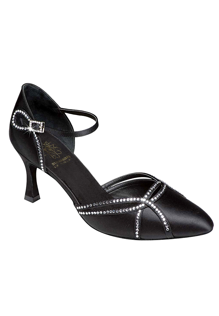 Supadance 1542-Black Satin