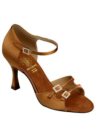 Supadance 1616-Dark Tan Satin