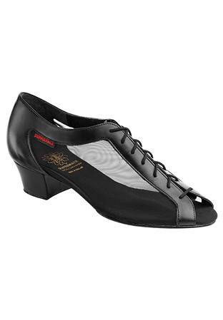 Supadance 3124-Black Leather Mesh