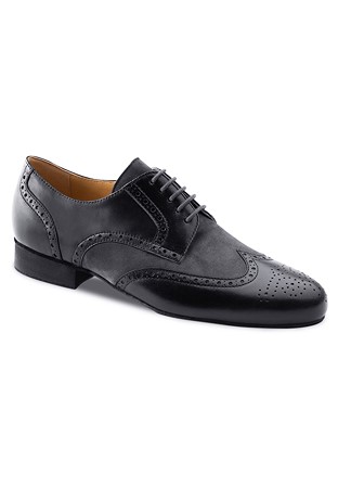 Werner Kern Udine 28023 Dance Shoes-Black Nappa/Grey Suede