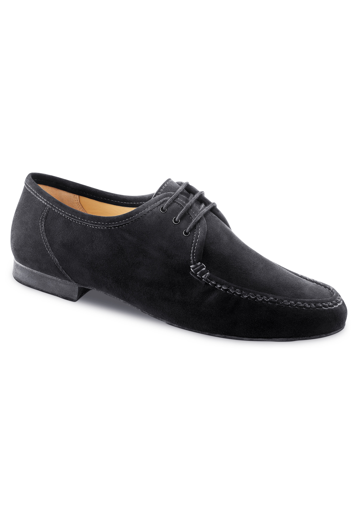 Werner Kern 28054 Mens Practice Shoes-Black Suede