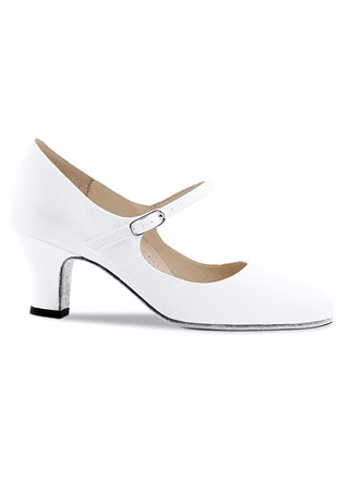 Werner Kern Ashley Women Dance Shoes-White Satin