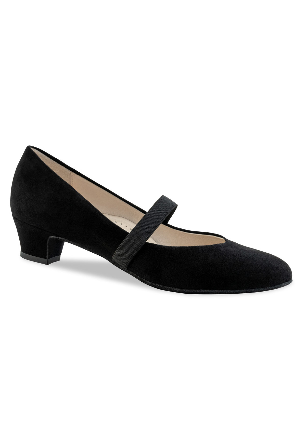 Werner Kern Daniela Court Shoes-Black Suede