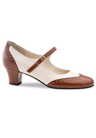Werner Kern Emma Dance Shoes-Kaduna/Creme Nappa