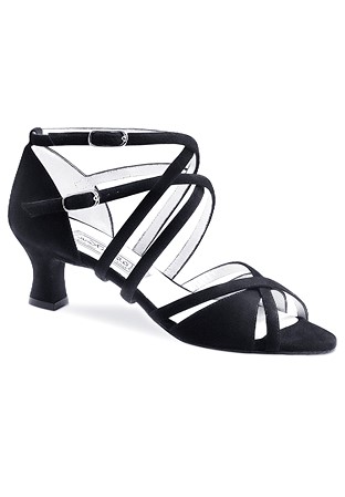Werner Kern Eva Salsa Shoes-Black Suede