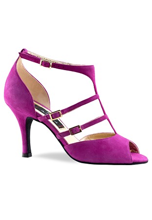 Nueva Epoca Filia Dance Shoes-Fuchsia Suede