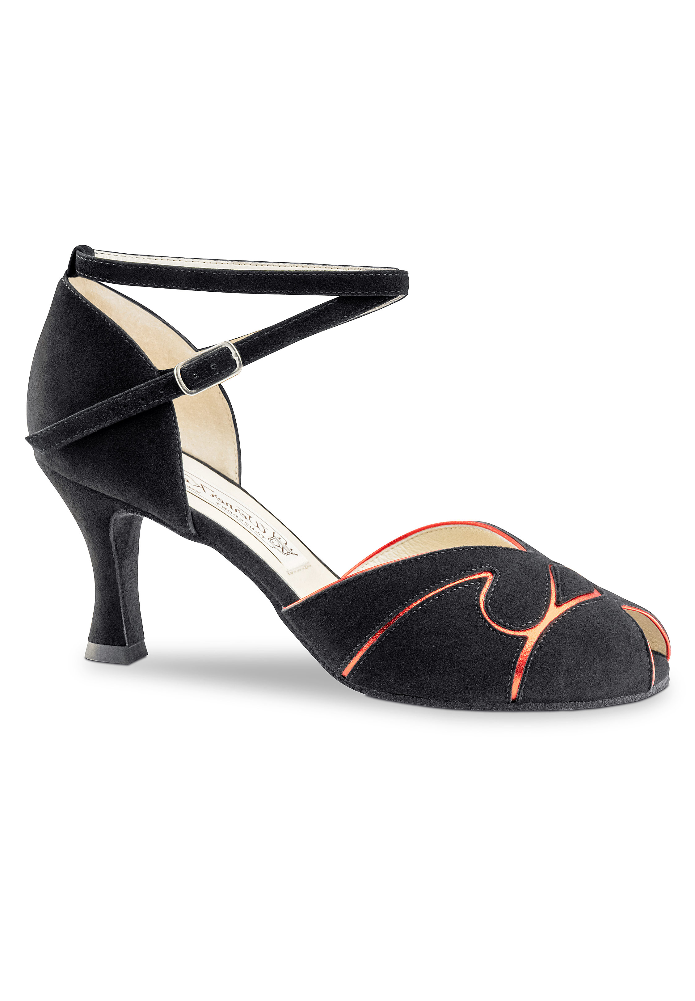 Werner Kern Filipa Ladies Dance Shoes-Black Suede