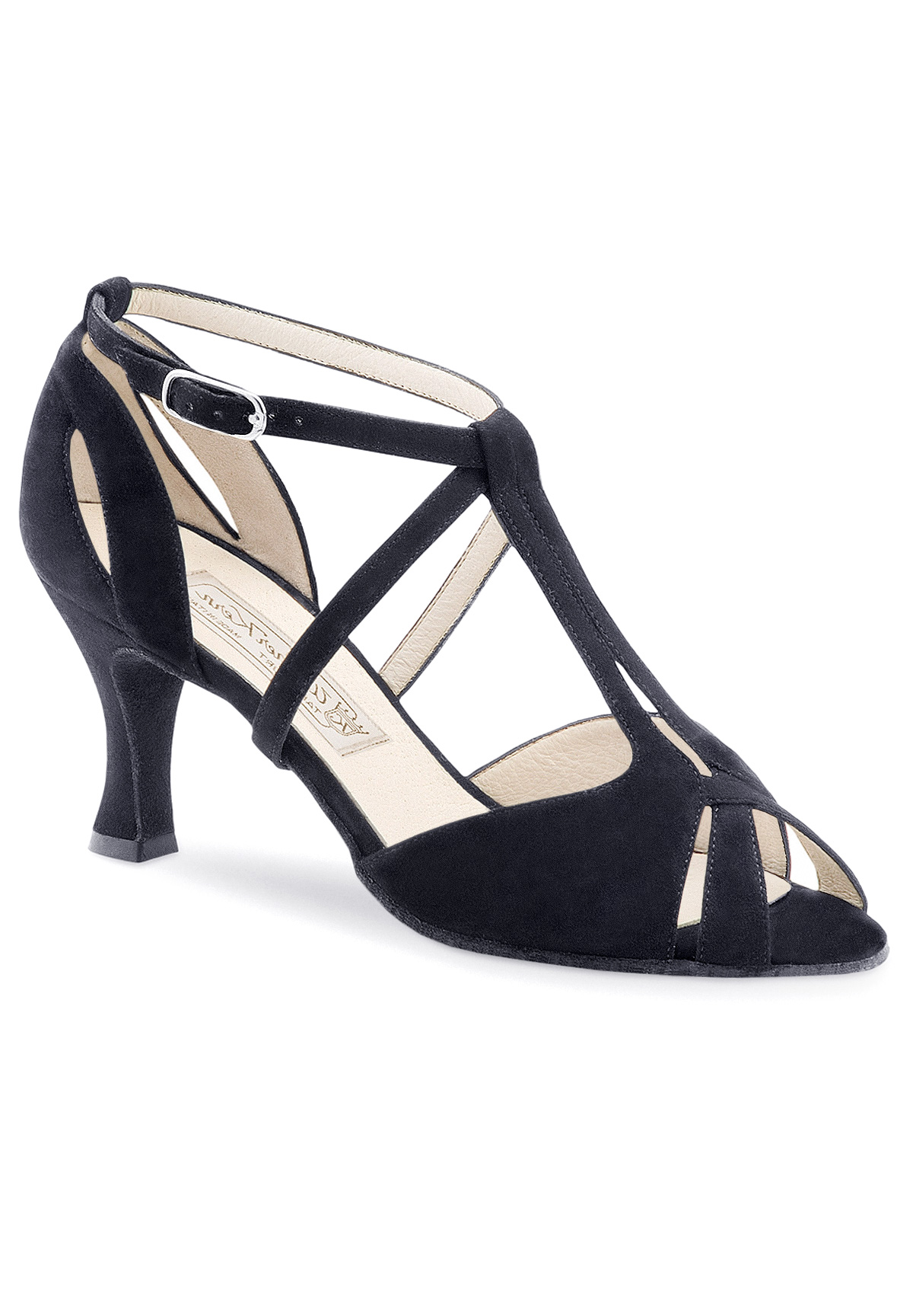 Werner Kern Francis Tango Shoes-Black Suede