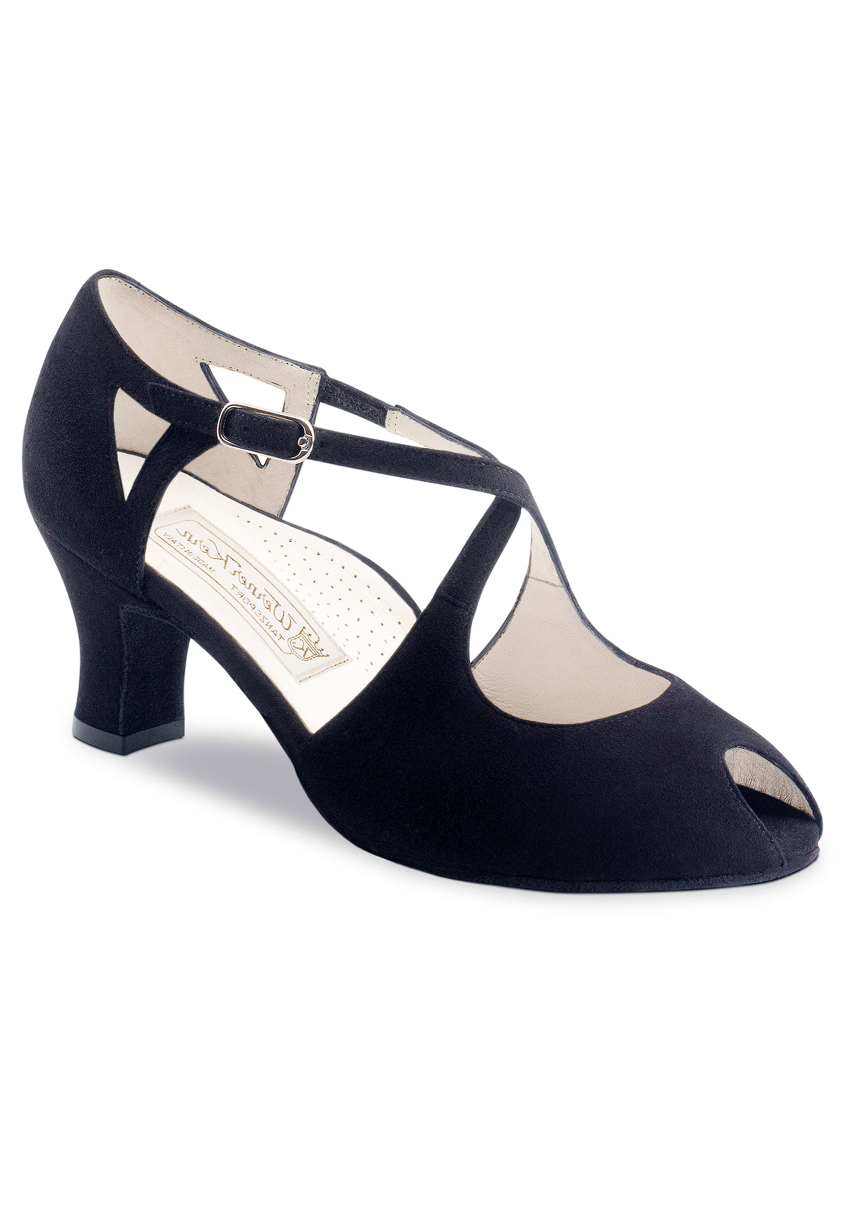 Werner Kern Georgia Dance Shoes-Black Suede