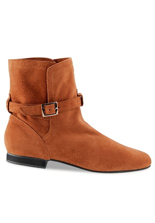 Werner Kern Harper Womens Ankle Boots-Marrone Suede