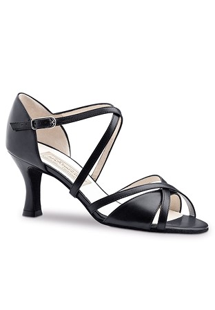 Werner Kern July Latin Shoes-Black Nappa
