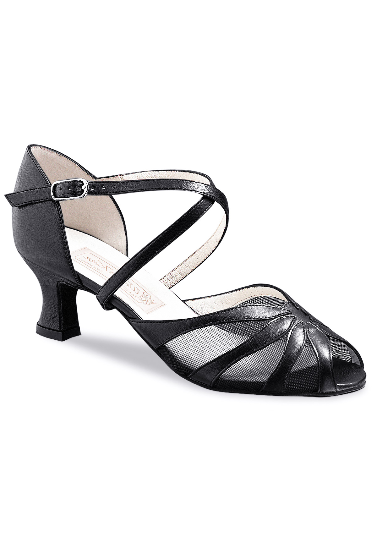 Werner Kern Liz Dance Shoes-Black Nappa