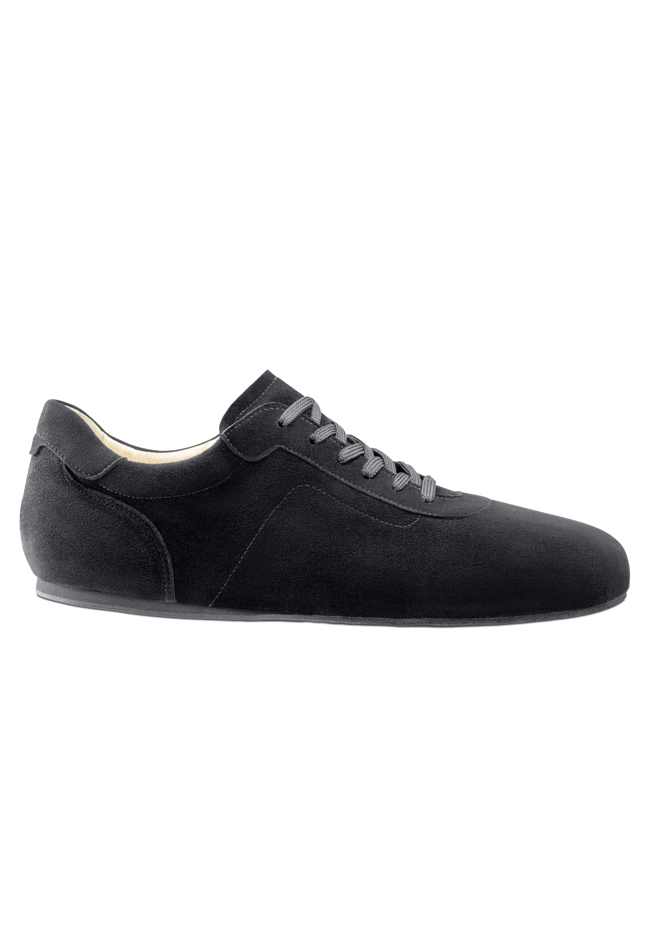 Werner Kern Volterra Mens Dance Sneaker-Black Suede