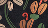 Black Flower Print