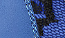 Blue Calf / Blue Satin / Black Lace