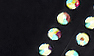 Black Satin/AB Sparkles