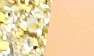 Flesh Satin/Gold Glitter