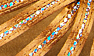 Tan Satin/Tan Sequin