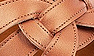Dark Tan Sateen Leather