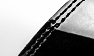 Black Patent/White Leather