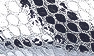 Silver Embossed Leather