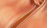 Dark Tan Sateen Leather