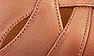 Dark Tan Sateen Leather