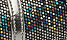 Silver Multi Hologram/Silver Leather